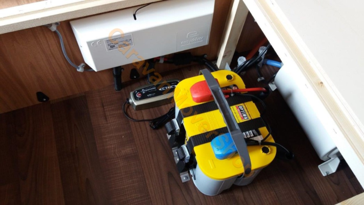 CaravanMoverShop Optima accu houder 0 04 kg